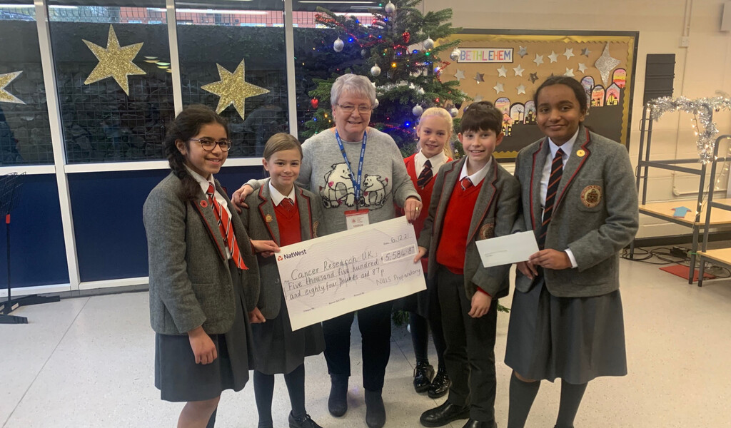 Prep Pupils raise over £5000 for Cancer Research UK