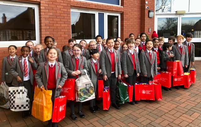 Prep pupils donate hundreds of Easter Eggs to local charity