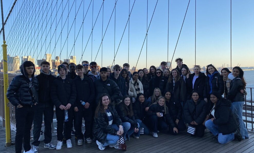 NULS Sixth Form Trip to the Big Apple